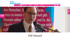 Desktop Screenshot of fdp-unterfranken.de